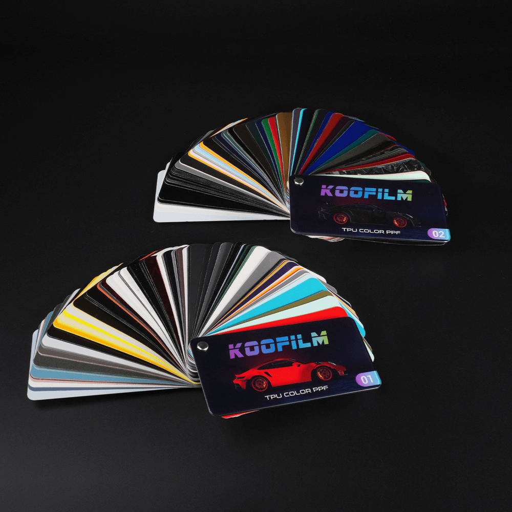 8.0 mil Color PPF Sample Book