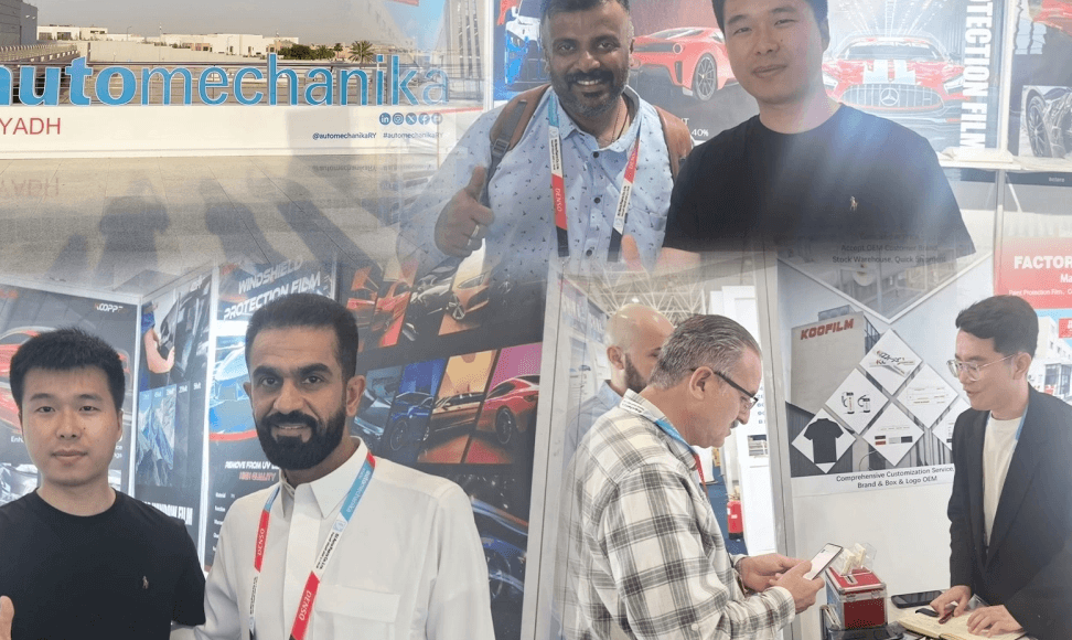 img of KOOFILM Showcases Innovative Automotive Film Solutions at Saudi Automechanika 2025