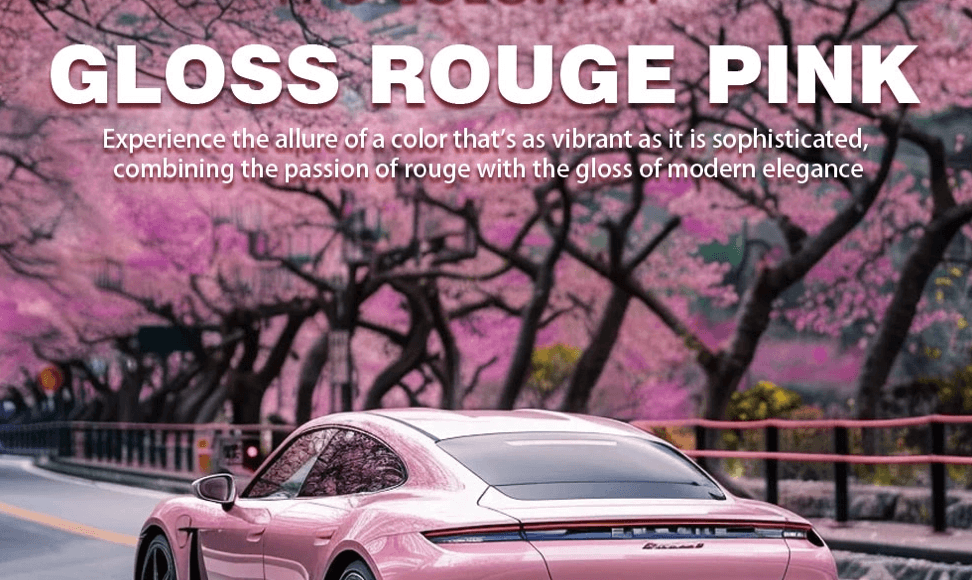 img of Gloss Rouge Pink Color PPF-The Ultimate Statement in Vehicle Protection And Style