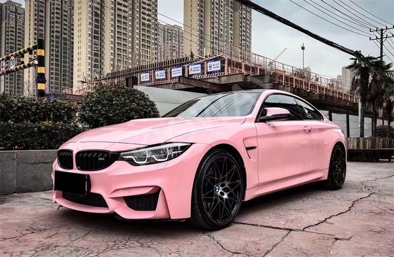 Gloss Rouge Pink TPU Color PPF Car Paint Protection Film