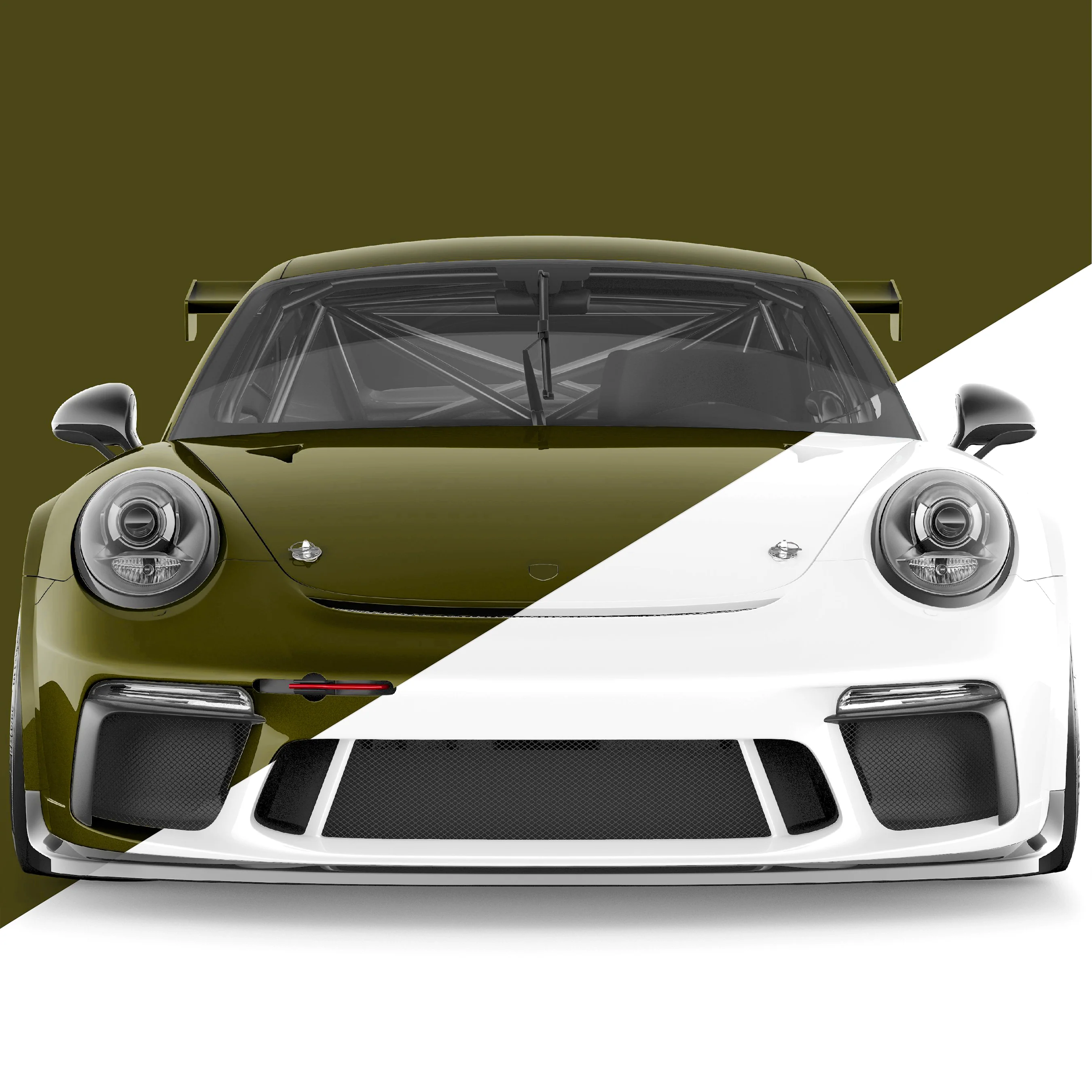 Gloss Combat Green TPU Car Colored Ppf Wrap Wrap Rolls Automotive Protective Film 8.0mil Thickness