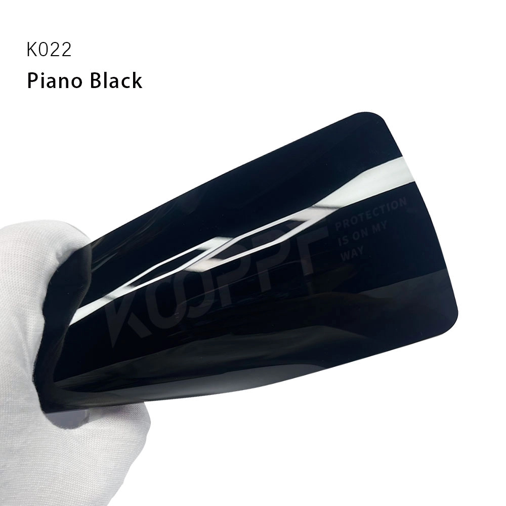 Vinyl Auto Wrapping Price Piano Black TPU Colored PPF Wrap Car Body Protection Film