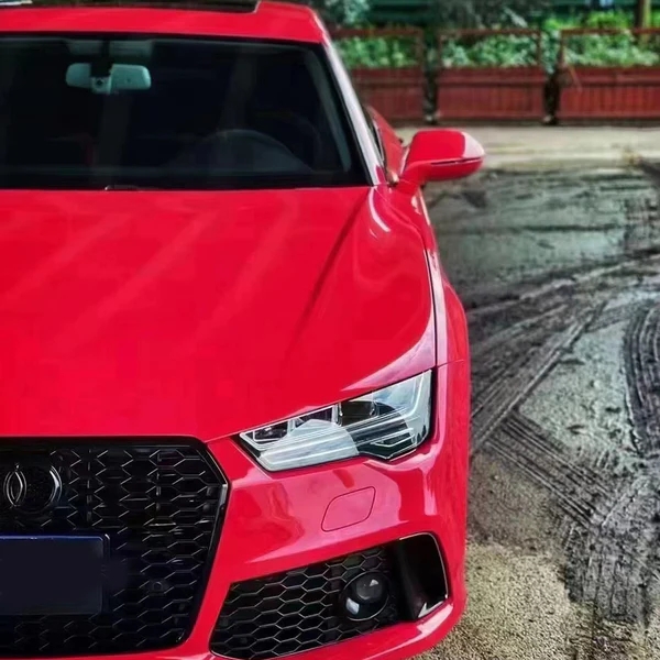 Gloss Strawberry Red TPU PPF Wrap Color Car Paint Protection Film Self Healing Thermoplastic Polyurethane