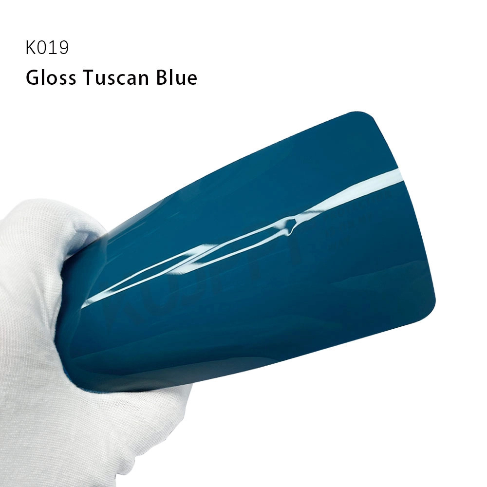 Gloss Tuscan Blue TPU Color Car Paint Protection Film Ppf Color Vinyl Wrap Rolls