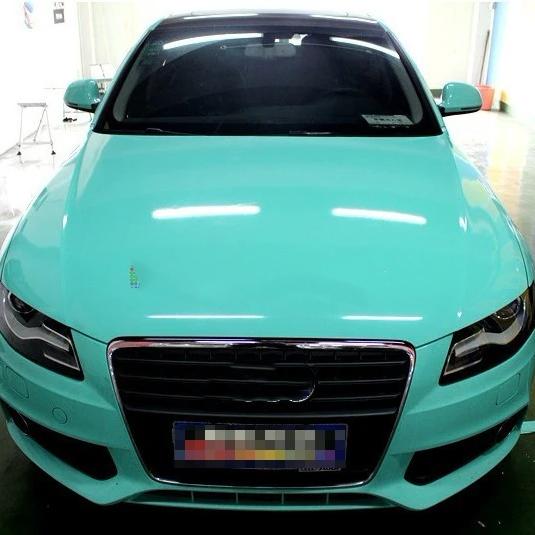 Gloss Towering Green TPU Vehicle Wrap Colours PPF Paint Protection Used Cars Film