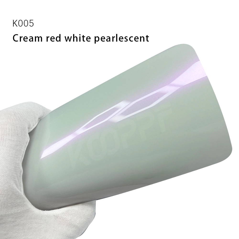 Cream Red White Pearlescent TPU Color Car Paint Protection Film