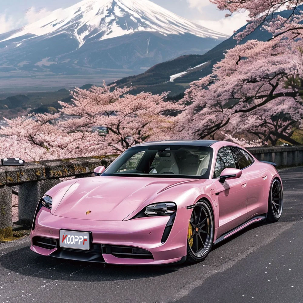 Gloss Rouge Pink TPU Color PPF Car Paint Protection Film
