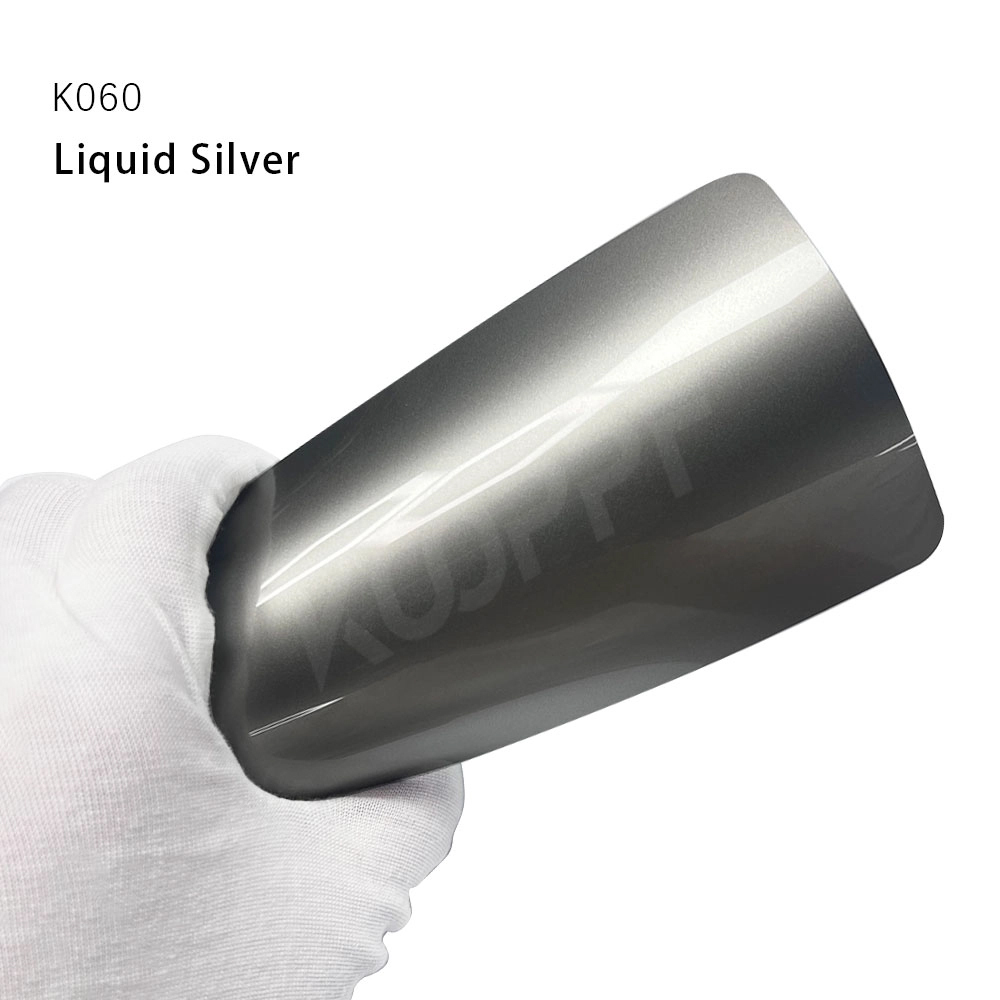 Liquid Silver Car Paint Protection Tpu Color Ppf Film 1.52*16M/roll