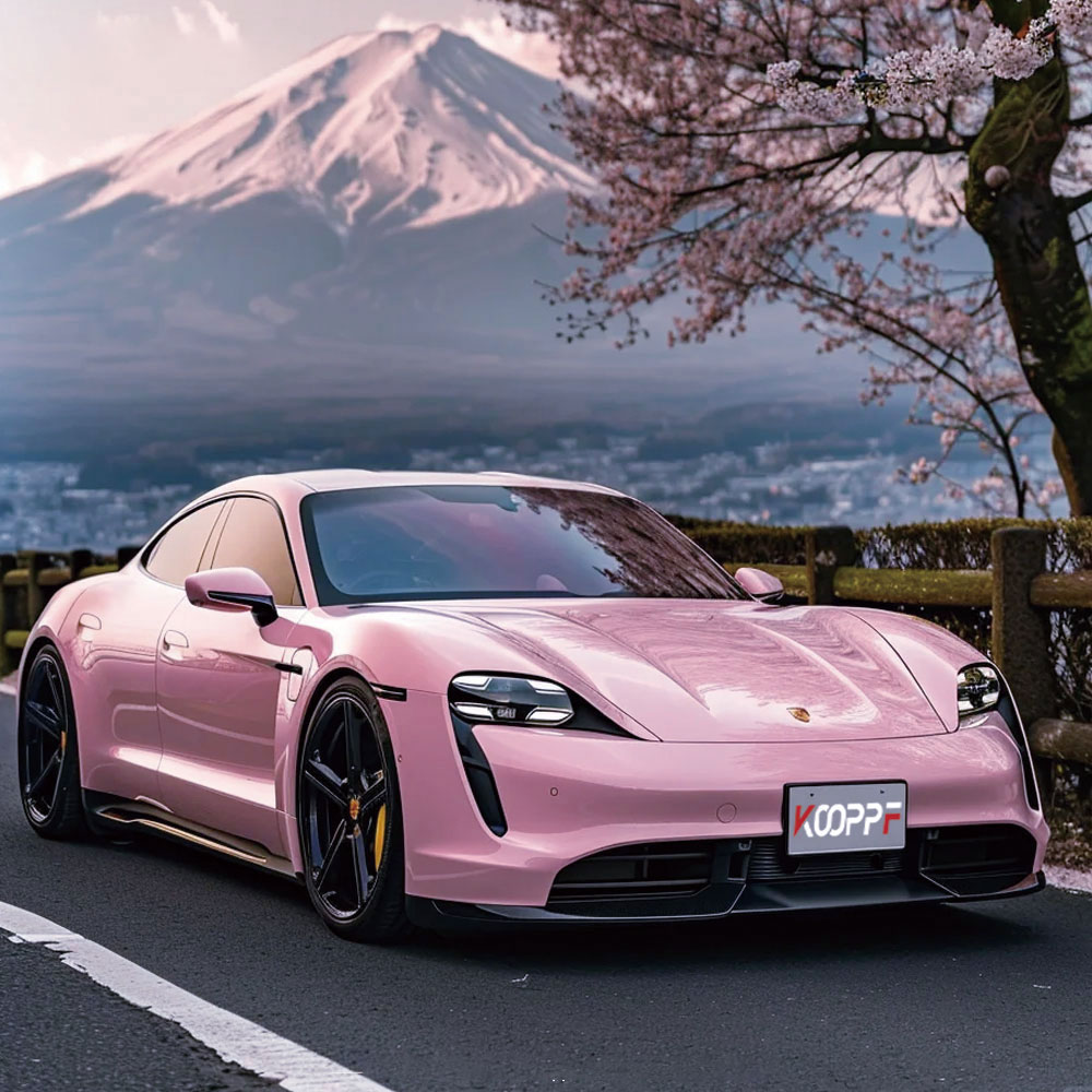 Gloss Rouge Pink TPU Color PPF Car Paint Protection Film