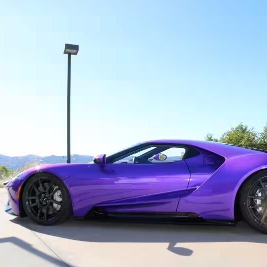 GT Purple TPU Car Color Protection Film Coloured Ppf Wrap Self Healing Thermoplastic Polyurethane