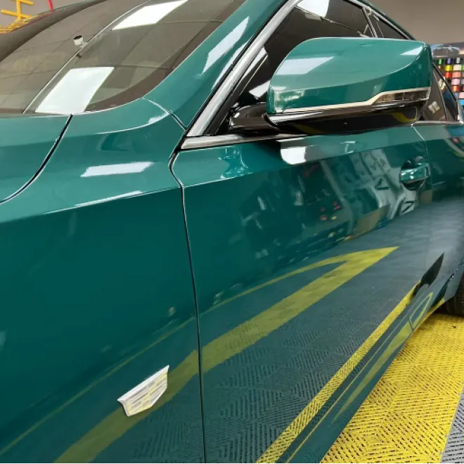 Custom Car Wraps Gloss Hell Green TPU Color PPF Paint Protection Film Full Body Car Full Body Wrap