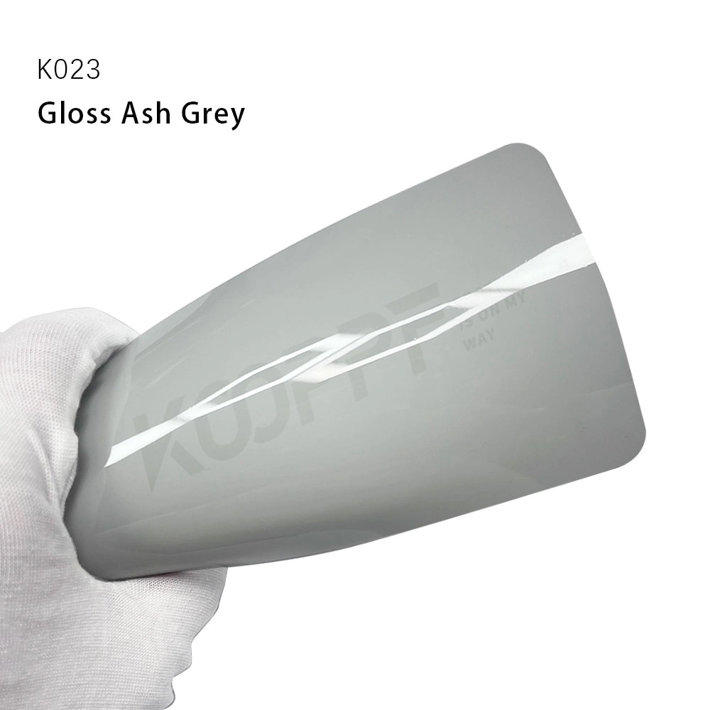 8.0mil Coloured PPF Film Gloss Ash Grey TPU Car Ppf Wrap Color Paint Protection Film