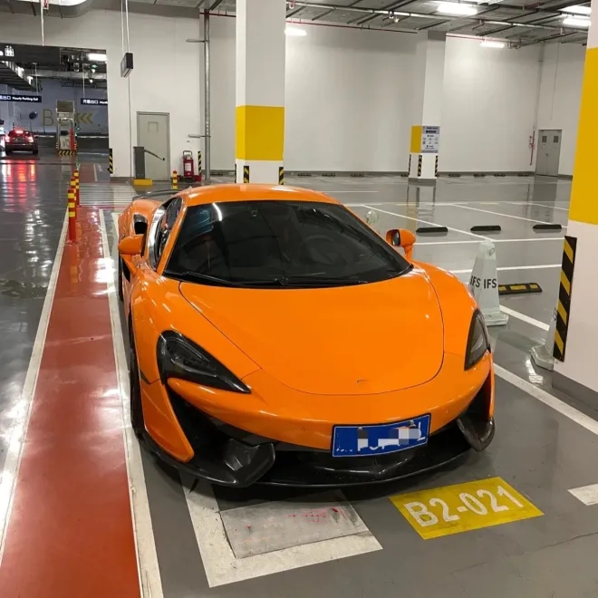 Car Full Body Wrap Gloss Mclaren Orange TPU Color Car Paint Protection Film Dry Application & Wet Application