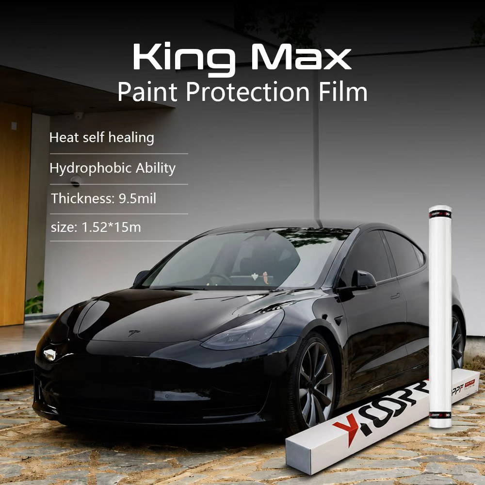 King Max Heat Self Healing Gloss PPF Vehicle Clear Film