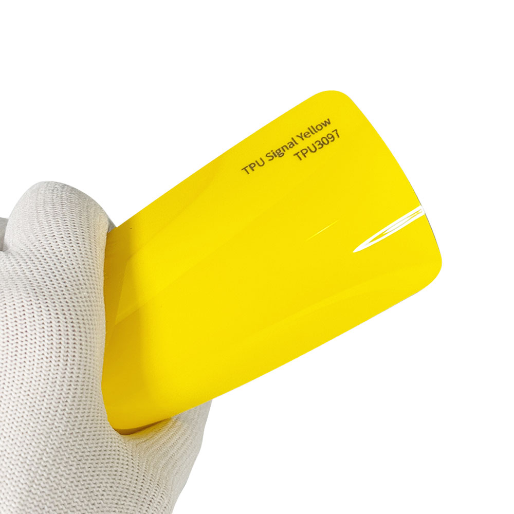 TPU Signal Yellow TPU3097 Color Paint Protection Film