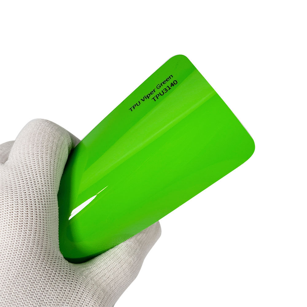 TPU Viper Green TPU3140 Color Paint Protection Film
