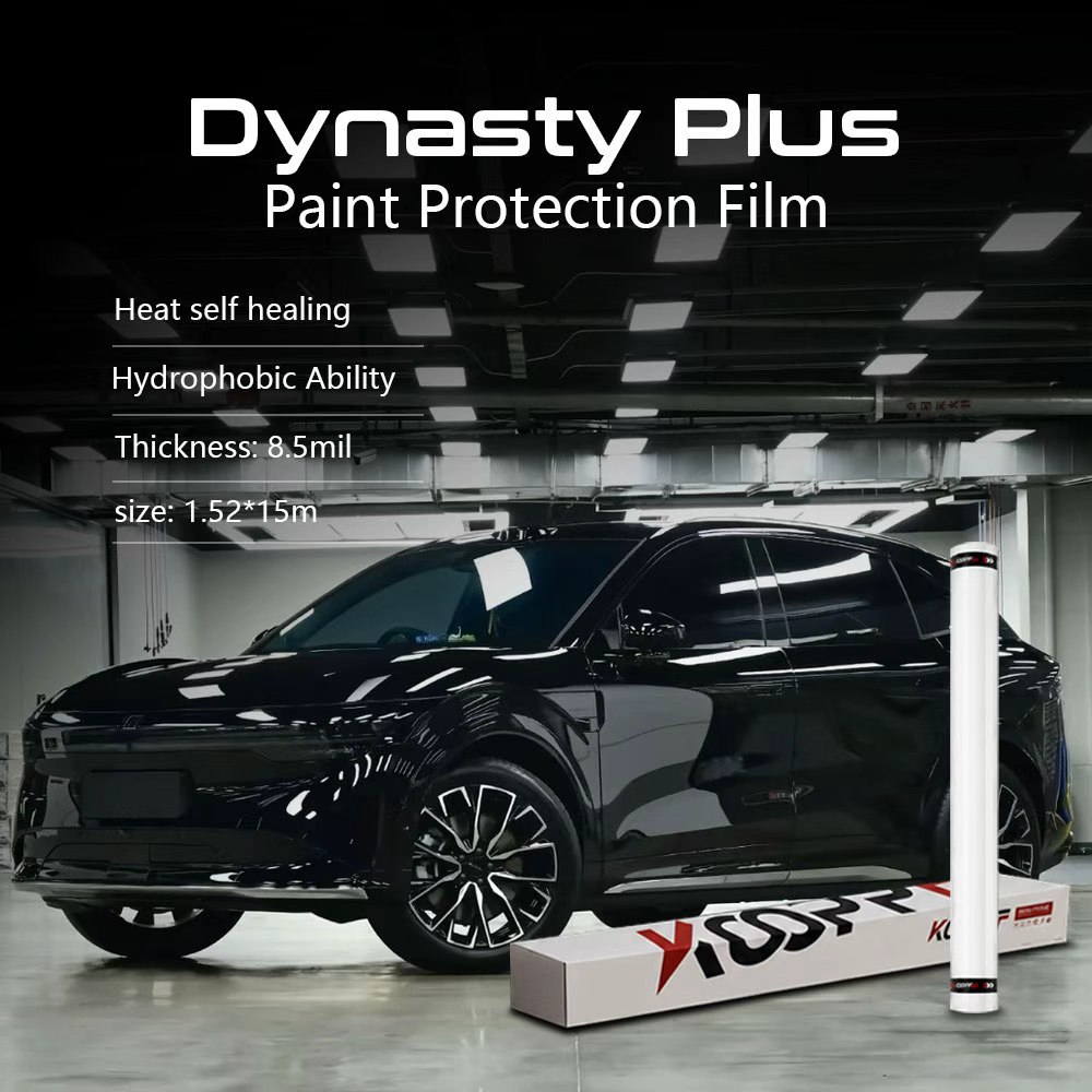 Heat Self Healing Clear Gloss PPF Wrap 8.5 Mil Thickness Dynasty Plus