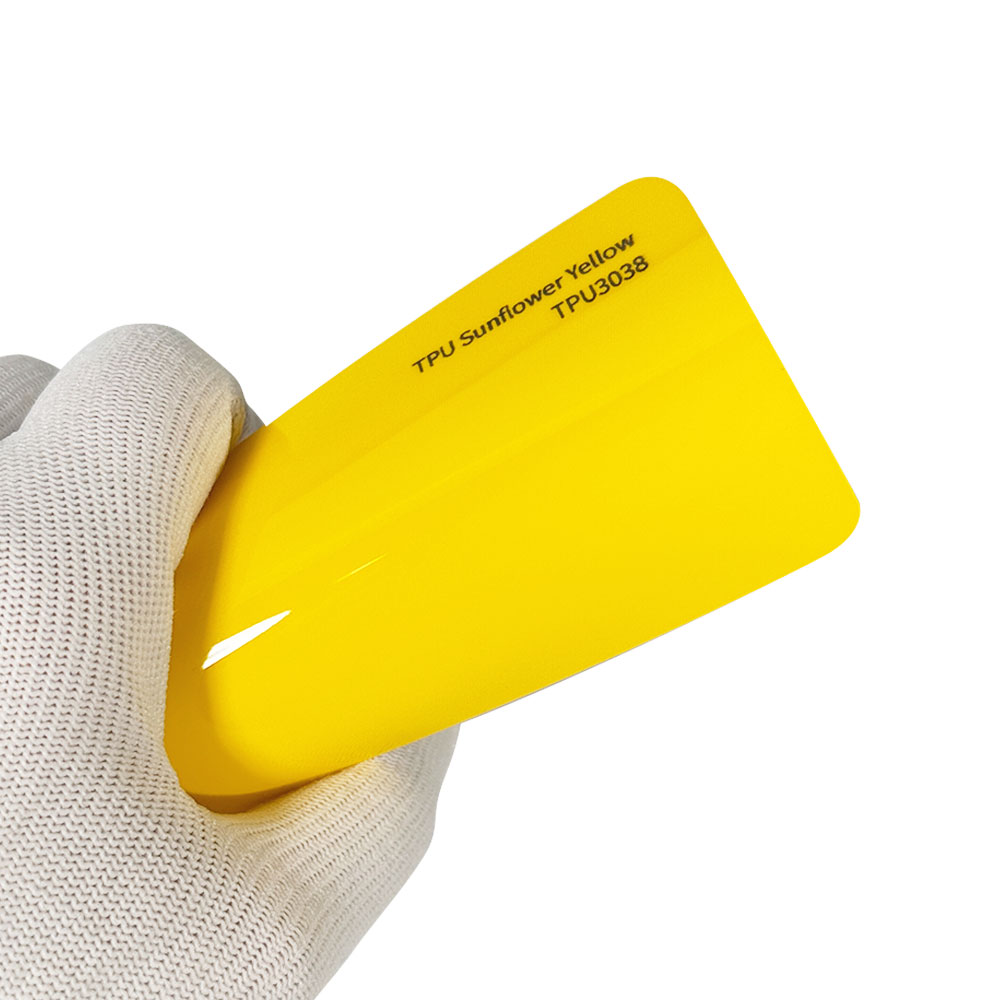 TPU Sunflower Yellow TPU3038 Color Paint Protection Film