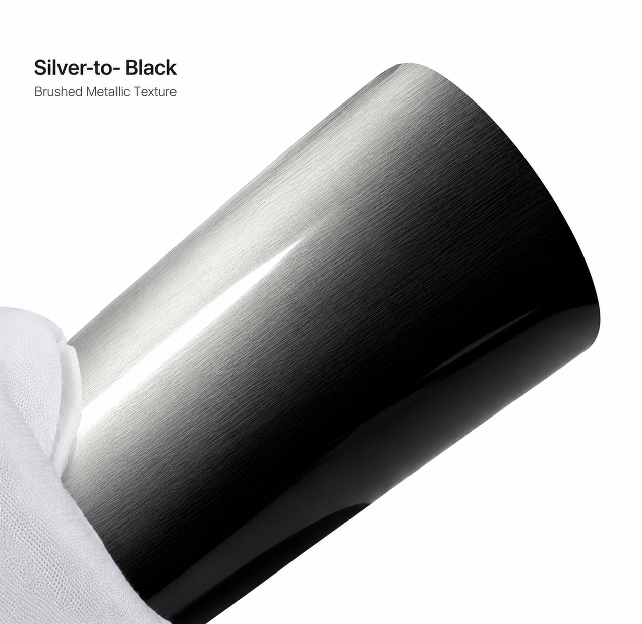 Dynamic Silver-to-Black Color-shifting PPF