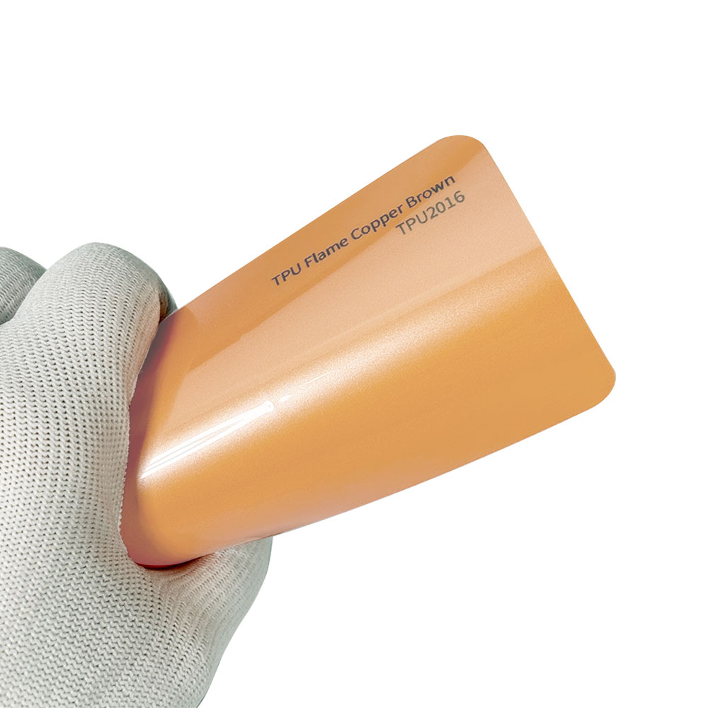 TPU Flame Copper Brown PPF TPU2016