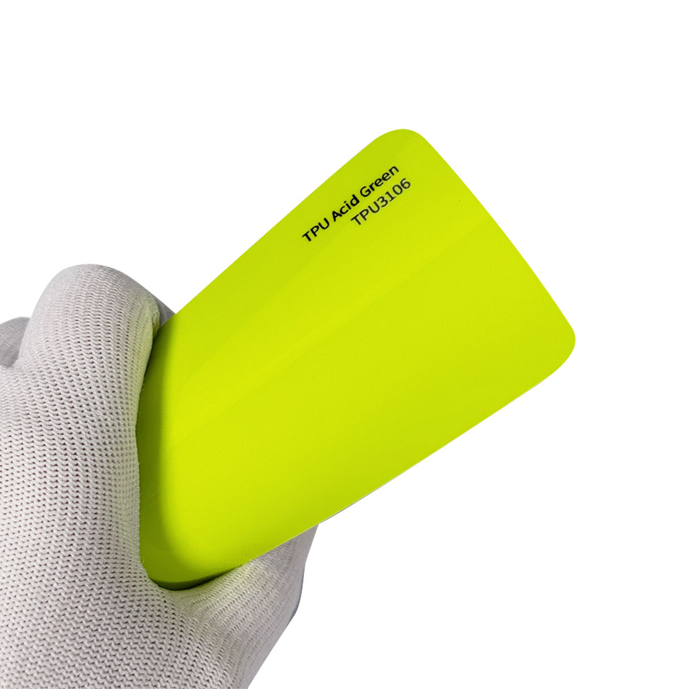 TPU Acid Green TPU3106 Color Paint Protection Film