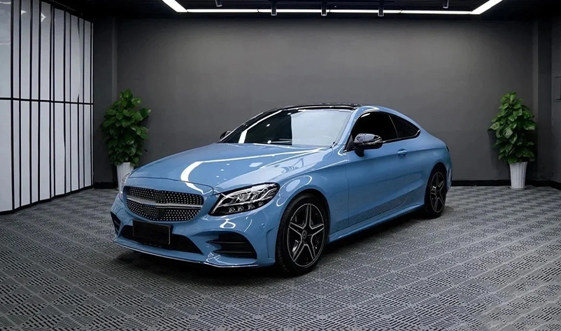 Gloss China Blue TPU Car Paint Protection Film