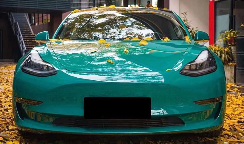 Gloss Hell Green TPU Color PPF Paint Protection Film