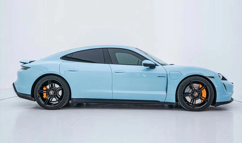Gloss Glacier Blue TPU Color PPF Tesla Paint Protection Film