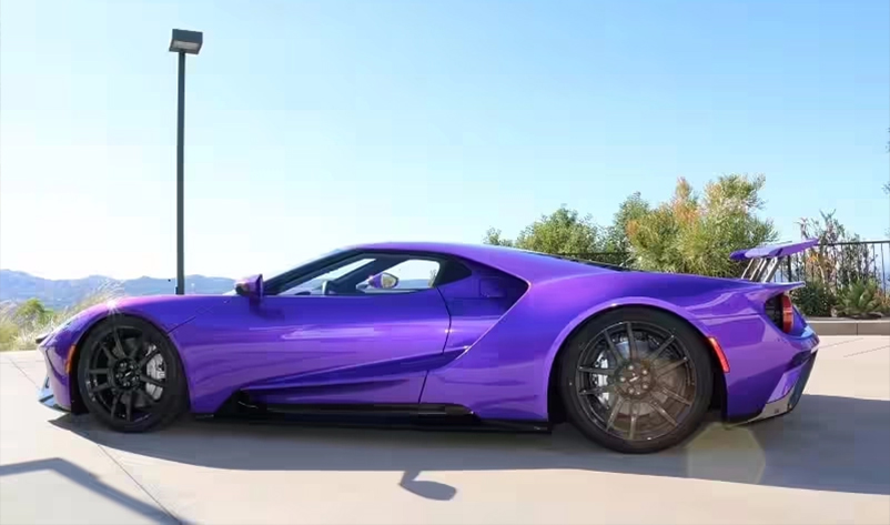 GT Purple TPU Car Color Protection Film