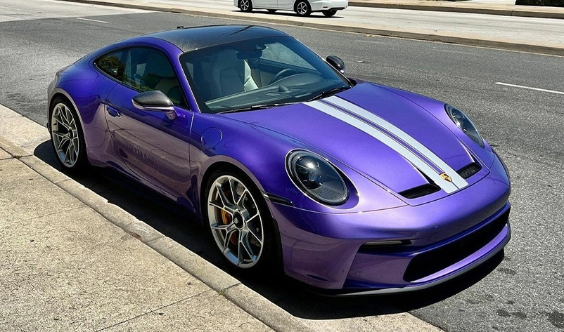 Liquid Metal Violet TPU Color Car Paint Protection Film