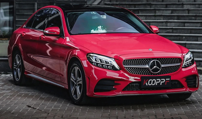 Gloss Strawberry Red TPU PPF Wrap Color Car Paint Protection Film
