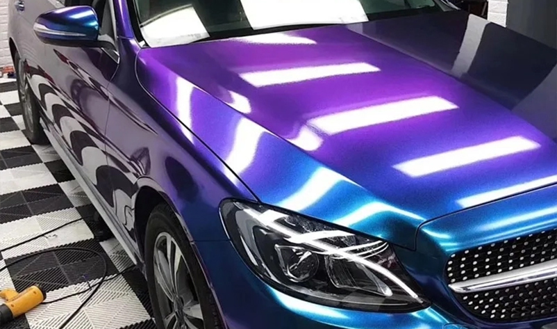 Bluestone Mauve TPU Color Car Paint Protection Film