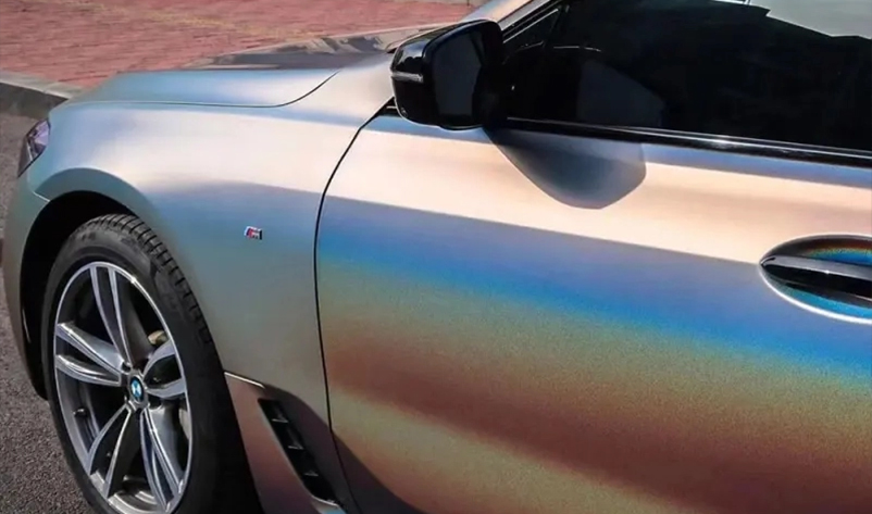 Rainbow Splendid Grey TPU Color Car Paint Protection Film