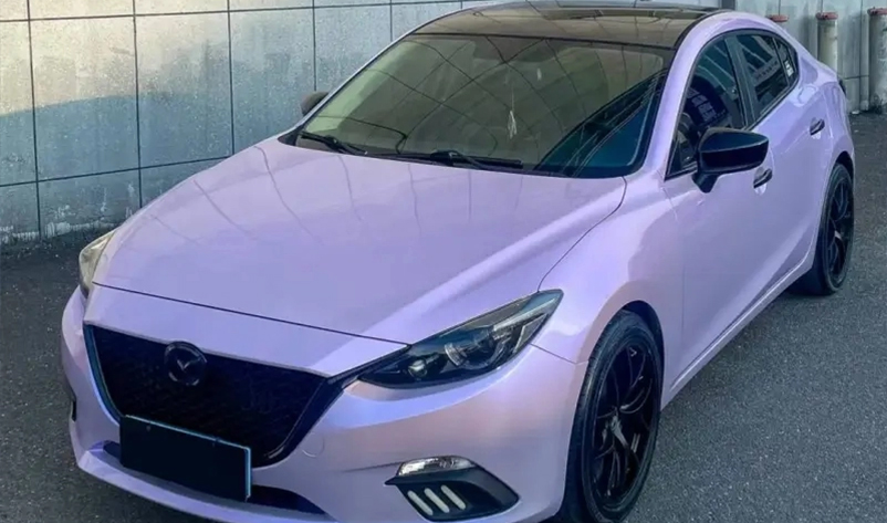 Silver Purple Grey TPU Color Car Paint Protection Film