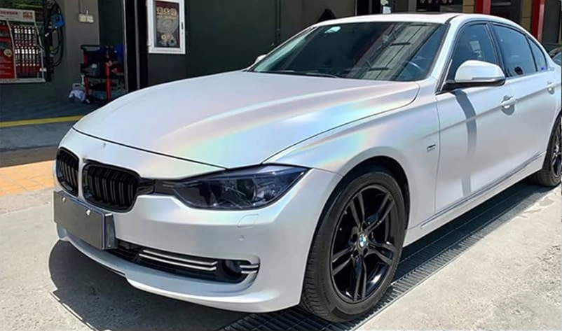 Holographic White TPU Color Car Paint Protection Film