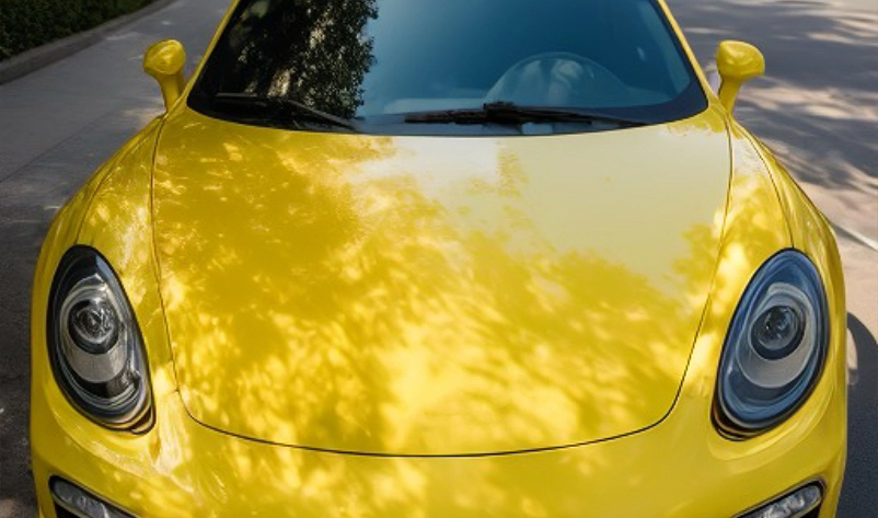 Lemon Yellow TPU Color Car Paint Protection Film