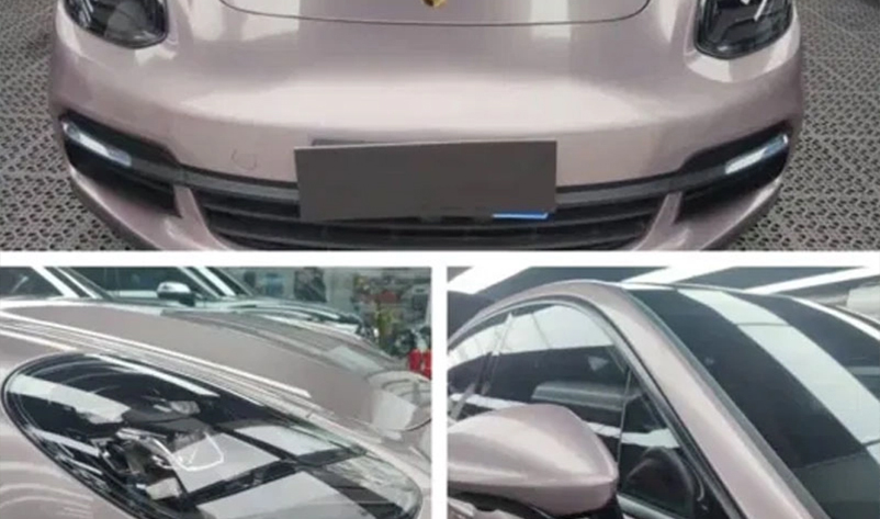 Matte Frozen Berry Color Paint Protection Film