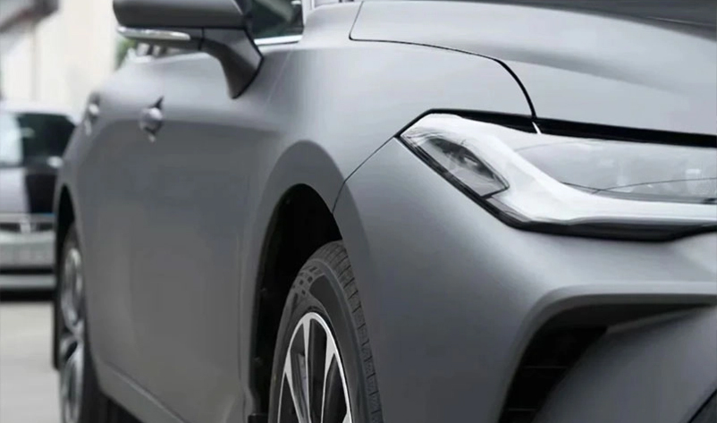 Matte Gun Grey TPU PPF Color Car Paint Protection Film