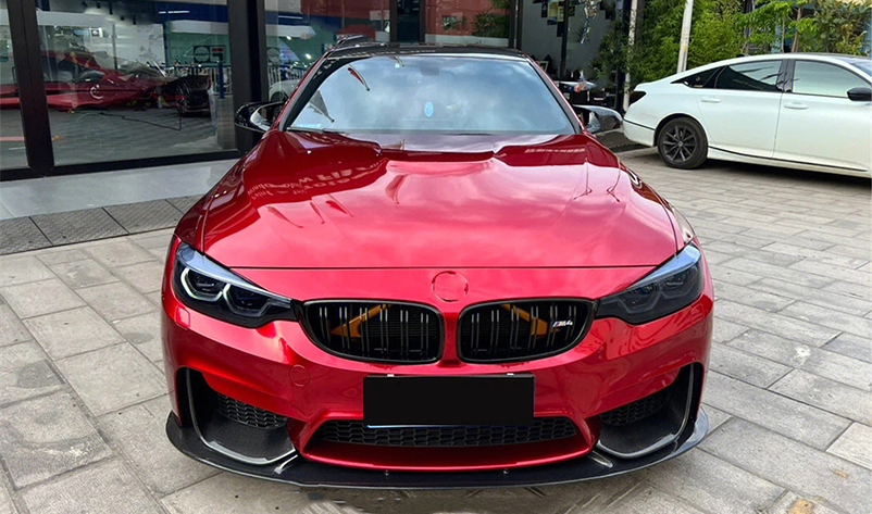 Liquid Metal Red TPU Color Car Paint Protection Film