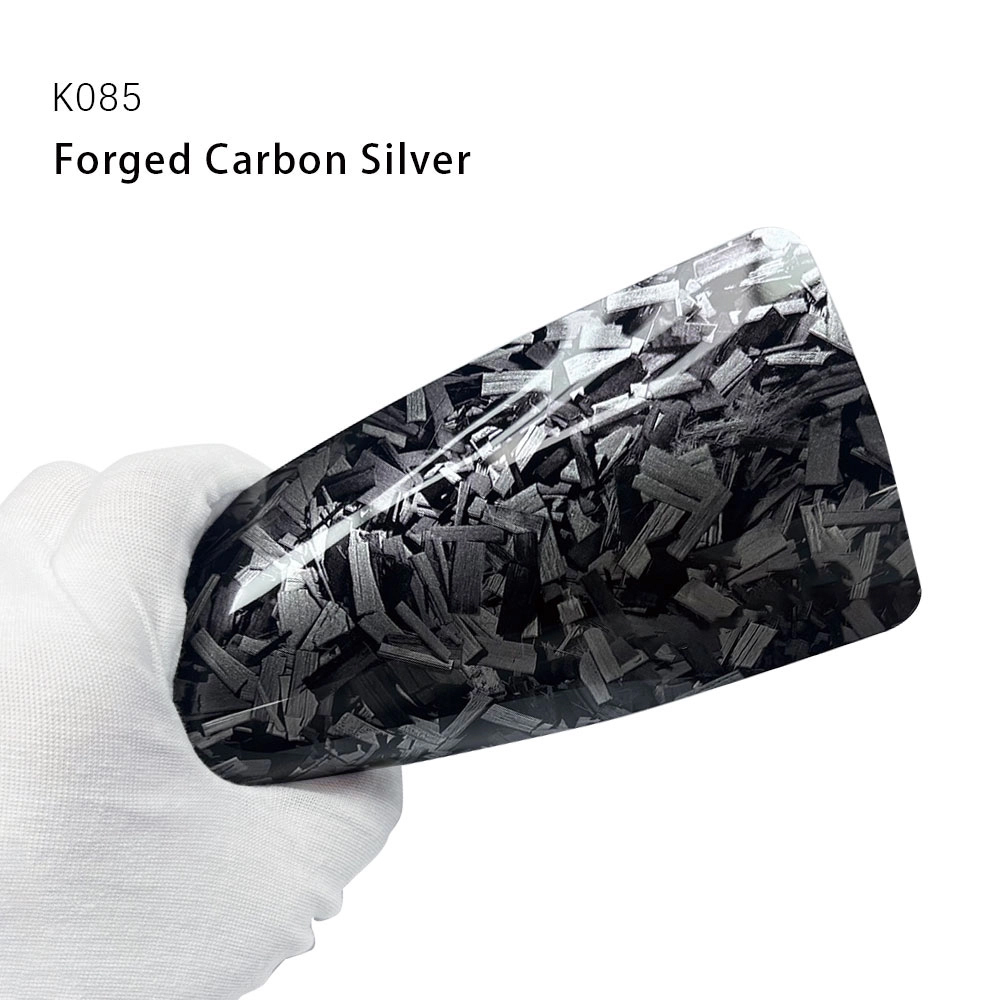 Forged Carbon Silver TPU Car Paint Protection Ppf Color Change Film