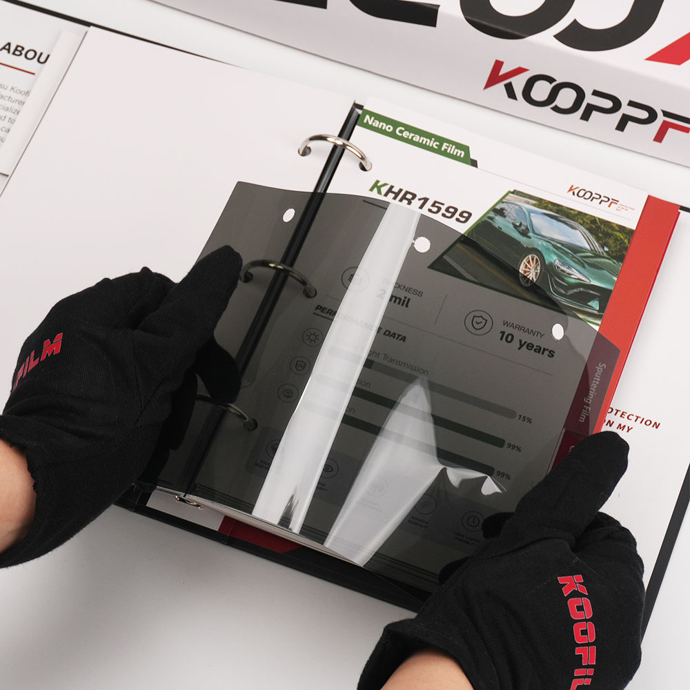 KOOFILM Window Film HQ-7590 - Optimal Clarity And UV Protection for Vehicle Windows 76% VLT 94% Infrared Rejection10-Year Warranty