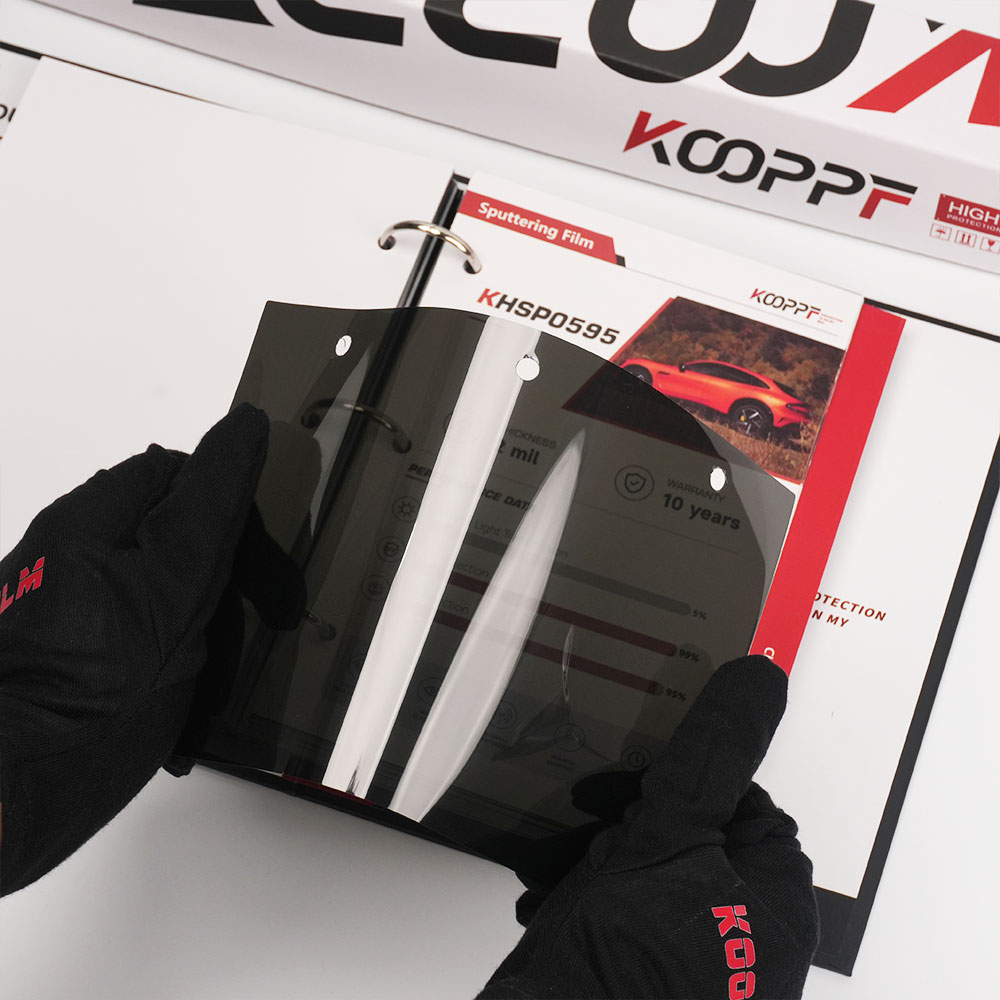 HQ-3590 KOOFILM Window Film - 36% VLT, 90% Infrared, and 96% UV Rejection for Car Privacy and Protection